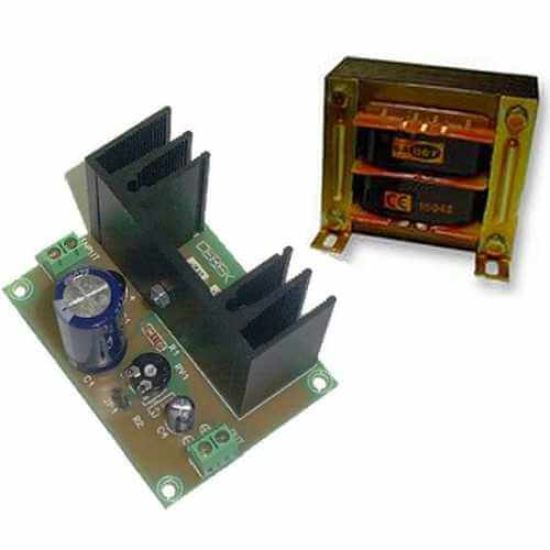 Cebek FE-77 (CFE077) - Power Supply Module, Variable 12-24Vdc, 1A with 230Vac Transformer